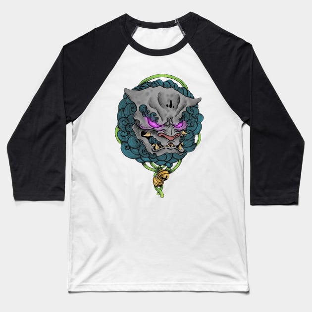 Oni Baseball T-Shirt by BeragonRe